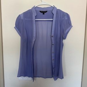Sheer lilac Express blouse